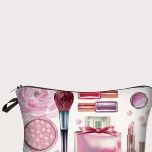 NEW Pink Aesthetic Makeup/Cosmetic Bag